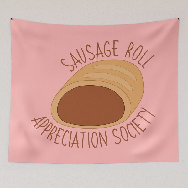 Item preview, Sausage Roll Appreciation Society Brown designed and sold by cashewdays.