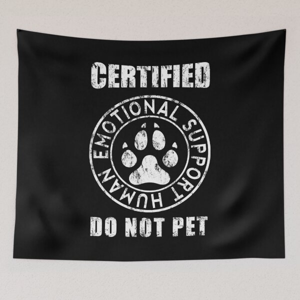 Item preview, Emotional Support Human Do Not Pet - Ideal Gift for dog lovers - Service Dog Love Humor designed and sold by StarByAsem.