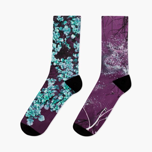Item preview, Purple & Blue Mossy Pond designed and sold by RoseyElisabeth.