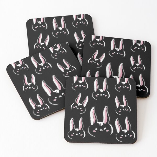 Item preview, Emo Black Bunnies designed and sold by deniuma.