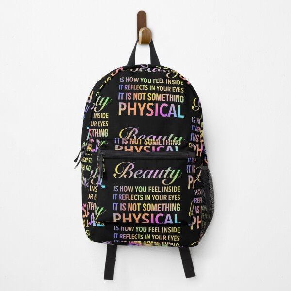 Item preview, Beauty is how you feel inside, it reflects in your eyes. It is not something physical. - Adore Romantic Quotes designed and sold by Delandor.