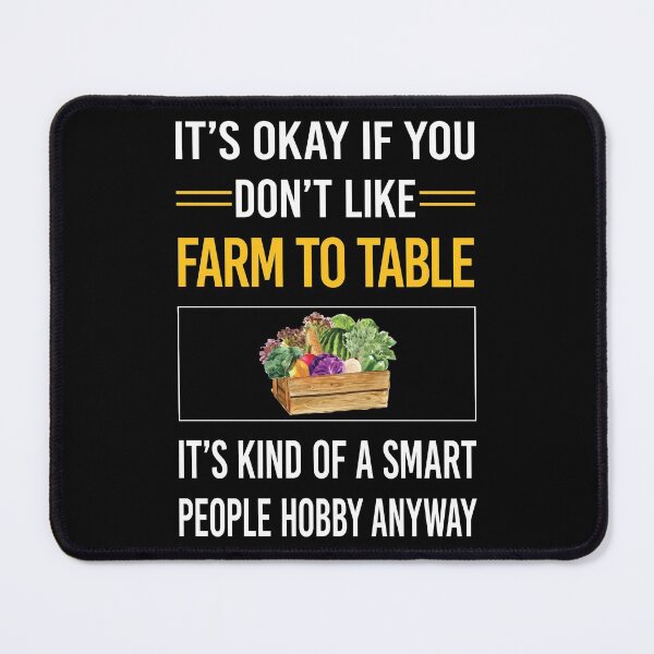 Item preview, Funny Smart People Farm To Table designed and sold by fatherbarliman.