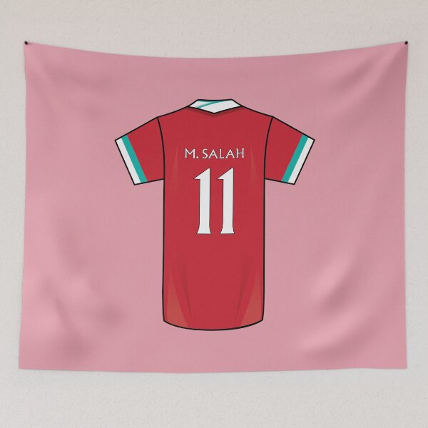 Item preview, Mo Salah Jersey designed and sold by WalkDesigns.