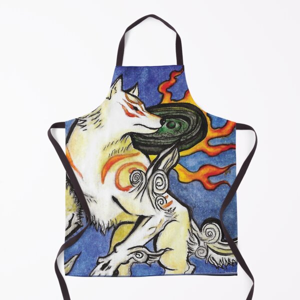 Item preview, Okami -The Great Wolf Deity designed and sold by CabbageLlamaStudio.