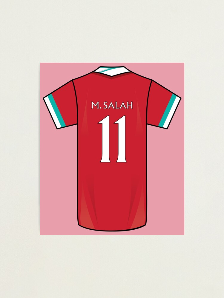 Mohamed Salah Jersey Photographic Print for Sale by CoreyGodbold