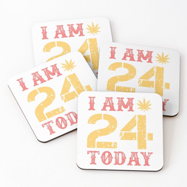 Item preview, I Am 24 Today  designed and sold by RED FIR.