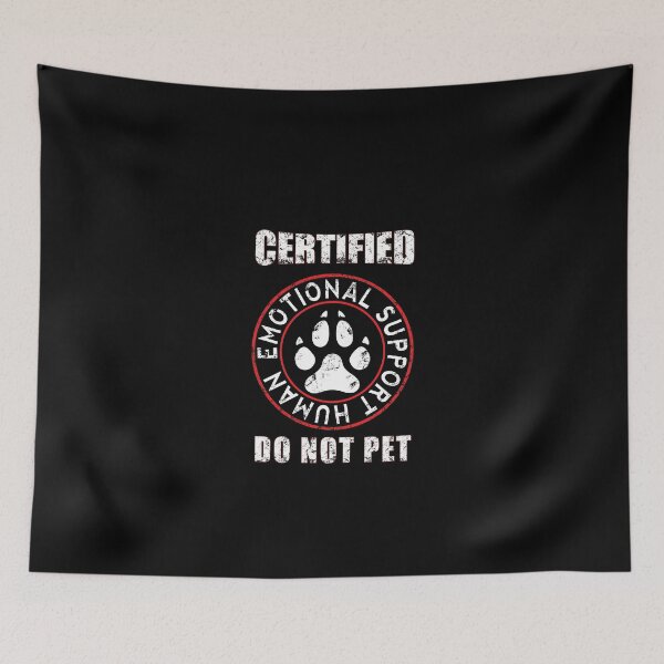 Item preview, Emotional Support Human Do Not Pet - Ideal Gift for dog lovers - Service Dog Love Humor designed and sold by StarByAsem.