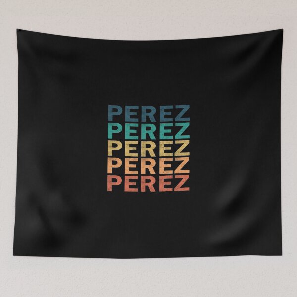 Item preview, Camiseta con nombre de Perez - Camiseta con artículo de regalo con nombre de Perez Vintage Retro designed and sold by mackpatsy.