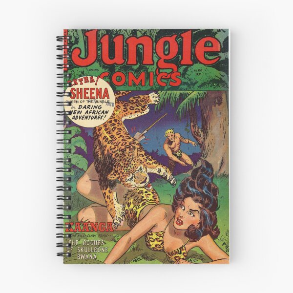 Artikelvorschau, Jungle Comics Kaanga und Sheena Retro entworfen und verkauft von angelisart.
