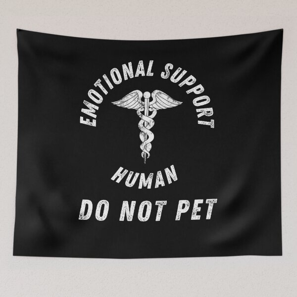 Item preview, Emotional Support Human - Ideal Gift for dog lovers - Service Dog Love Humor designed and sold by StarByAsem.