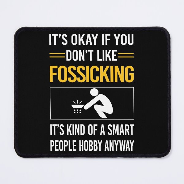 Item preview, Funny Smart People Fossicking Fossick designed and sold by fatherbarliman.