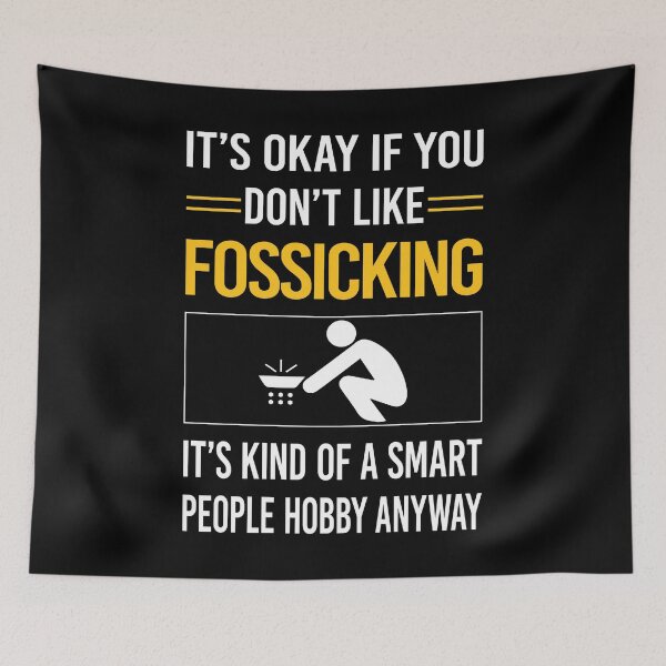 Item preview, Funny Smart People Fossicking Fossick designed and sold by fatherbarliman.