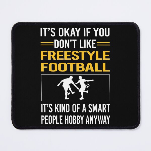 Item preview, Funny Smart People Freestyle Football designed and sold by fatherbarliman.