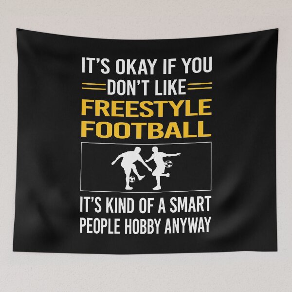 Item preview, Funny Smart People Freestyle Football designed and sold by fatherbarliman.