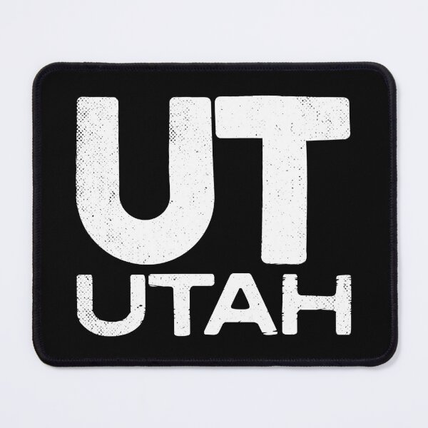 Item preview, UT Utah Vintage State Typography designed and sold by Creatively Torn.