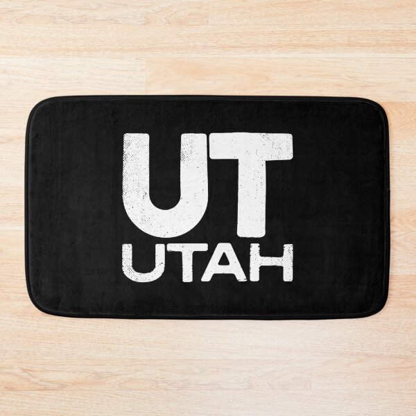 Item preview, UT Utah Vintage State Typography designed and sold by Creatively Torn.