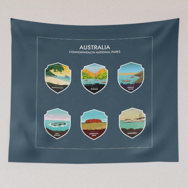 Item preview, Australia National Parks designed and sold by Rapaz Designs.