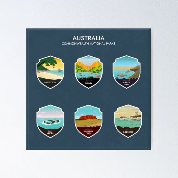 Item preview, Australia National Parks designed and sold by Rapaz Designs.