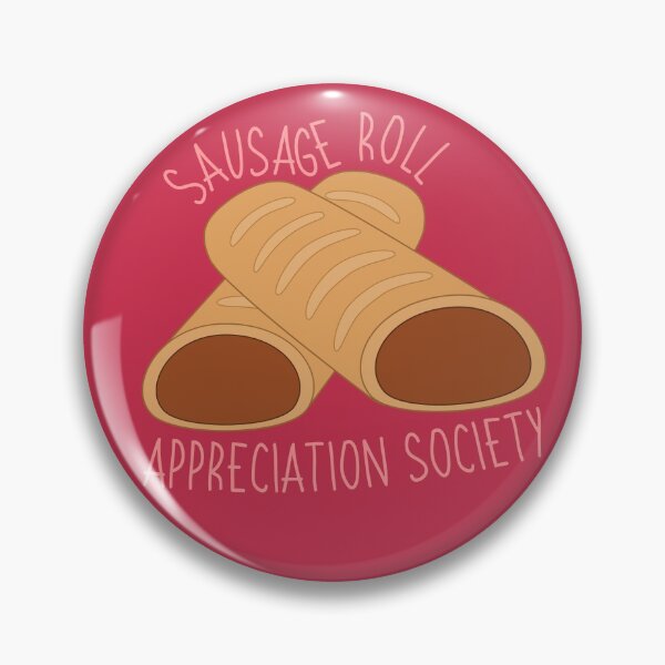 Item preview, Sausage Roll Appreciation Society Pink designed and sold by cashewdays.