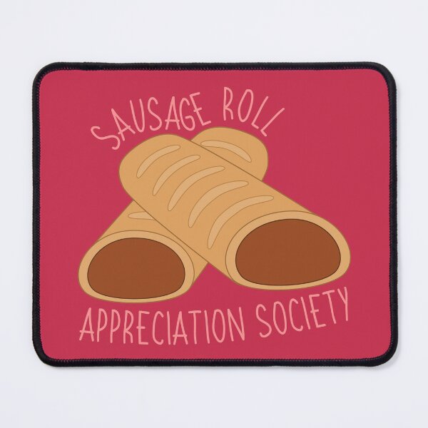 Item preview, Sausage Roll Appreciation Society Pink designed and sold by cashewdays.