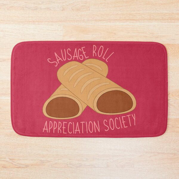 Item preview, Sausage Roll Appreciation Society Pink designed and sold by cashewdays.