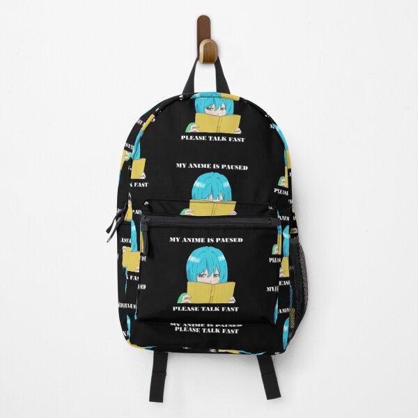 Item preview, Anime is paused please talk fast designed and sold by brendanre.