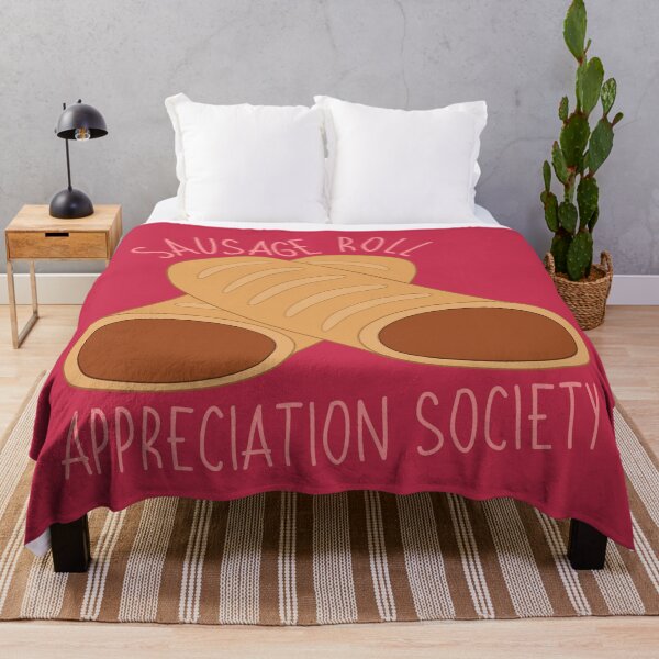 Item preview, Sausage Roll Appreciation Society Pink designed and sold by cashewdays.