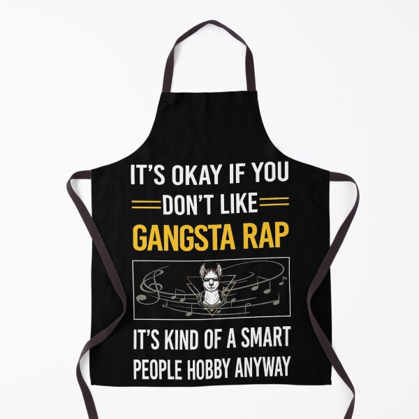 Item preview, Funny Smart People Gangsta Rap Rapping Rapper designed and sold by fatherbarliman.