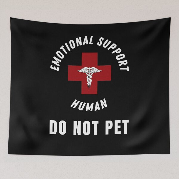 Item preview, Emotional Support Human Do Not Pet - Ideal Gift for dog lovers - Service Dog Love Humor designed and sold by StarByAsem.