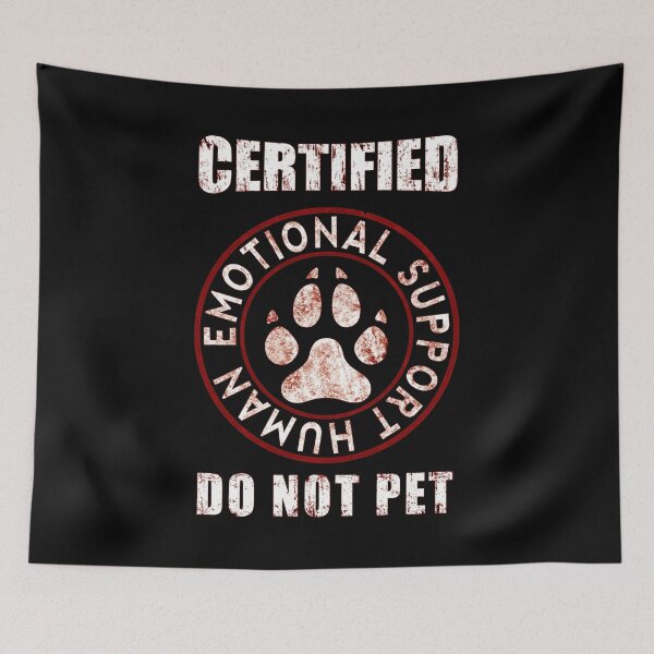 Item preview, Emotional Support Human Do Not Pet - Ideal Gift for dog lovers - Service Dog Love Humor designed and sold by StarByAsem.