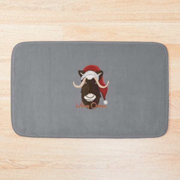 Item preview, Merry Christmas Musk Ox designed and sold by Kaydee Mick.
