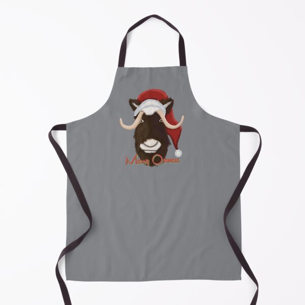 Item preview, Merry Christmas Musk Ox designed and sold by Kaydee Mick.