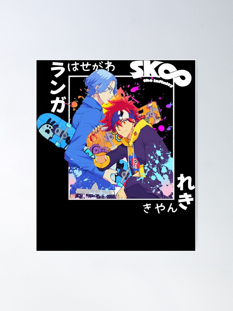 Reki x Langa - sk8 the infinity Poster for Sale by wzysoo