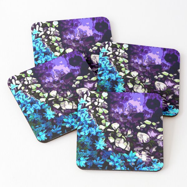 Item preview, Lake natural Purple and blue Digital Art designed and sold by Tshirtstory.