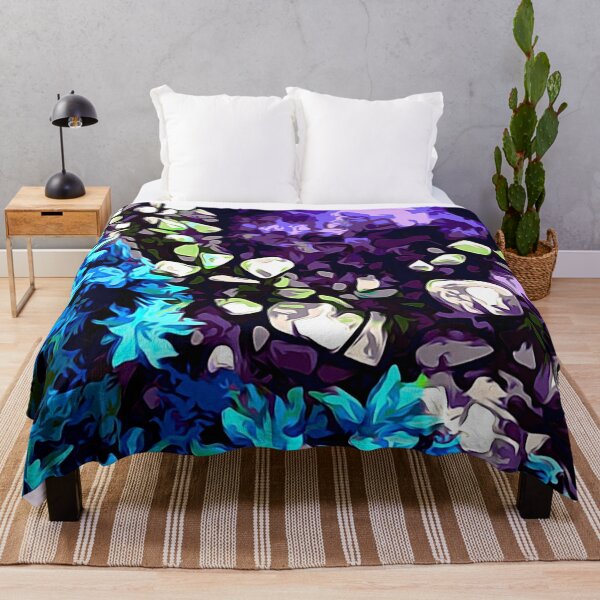 Item preview, Lake natural Purple and blue Digital Art designed and sold by Tshirtstory.