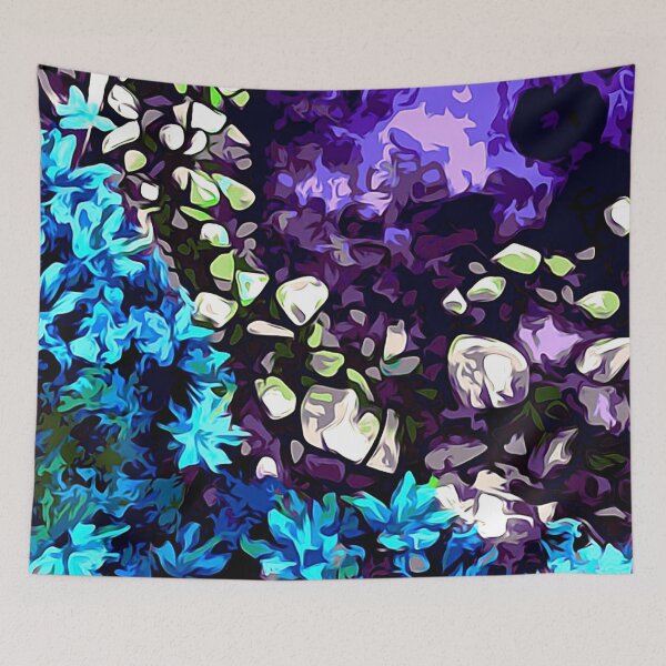 Item preview, Lake natural Purple and blue Digital Art designed and sold by Tshirtstory.