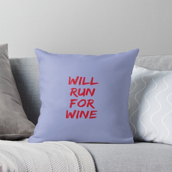 Item preview, Will Run For Wine designed and sold by AlwaysAwesome.