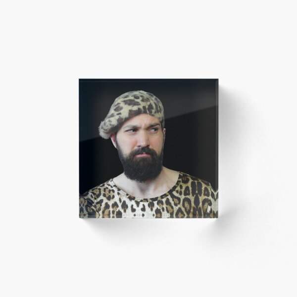 Artikelvorschau, Pulpy Syntax Leopard Print Stare BB entworfen und verkauft von PulpySyntax.