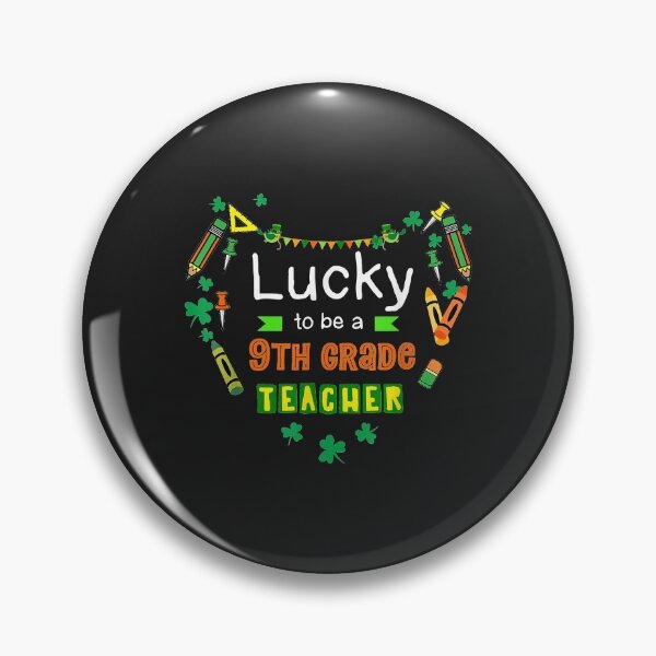 Item preview, Lucky To Be A 9th Grade Teacher St Patrick's Day For Kids designed and sold by AnitaJGreenspan.