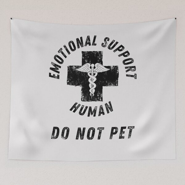 Item preview, Emotional Support Human Do Not Pet - Ideal Gift for dog lovers - Service Dog Love Humor designed and sold by StarByAsem.