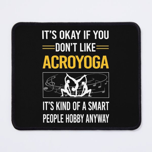 Item preview, Funny Smart People Acroyoga Acro Yoga designed and sold by jiggleterrified.