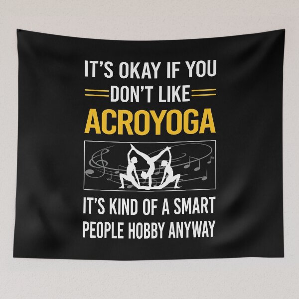 Item preview, Funny Smart People Acroyoga Acro Yoga designed and sold by jiggleterrified.