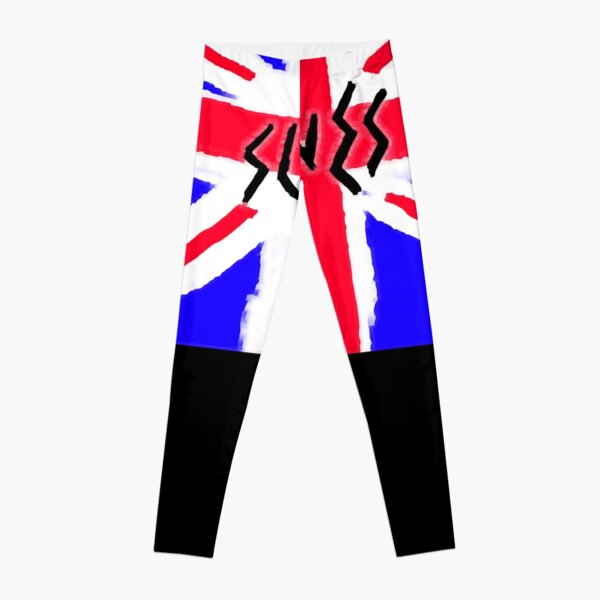 Union Jack British England UK Flag Leggings