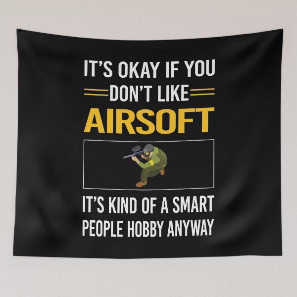 Item preview, Funny Smart People Airsoft designed and sold by jiggleterrified.