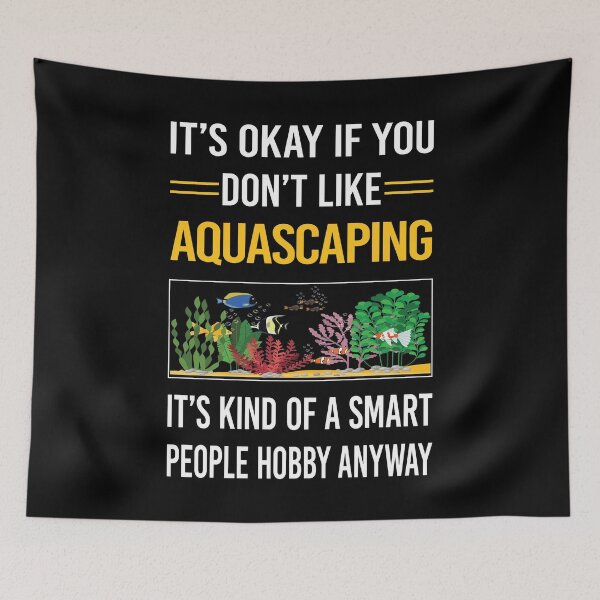 Item preview, Funny Smart People Aquascaping Aquascape Aquascaper designed and sold by jiggleterrified.