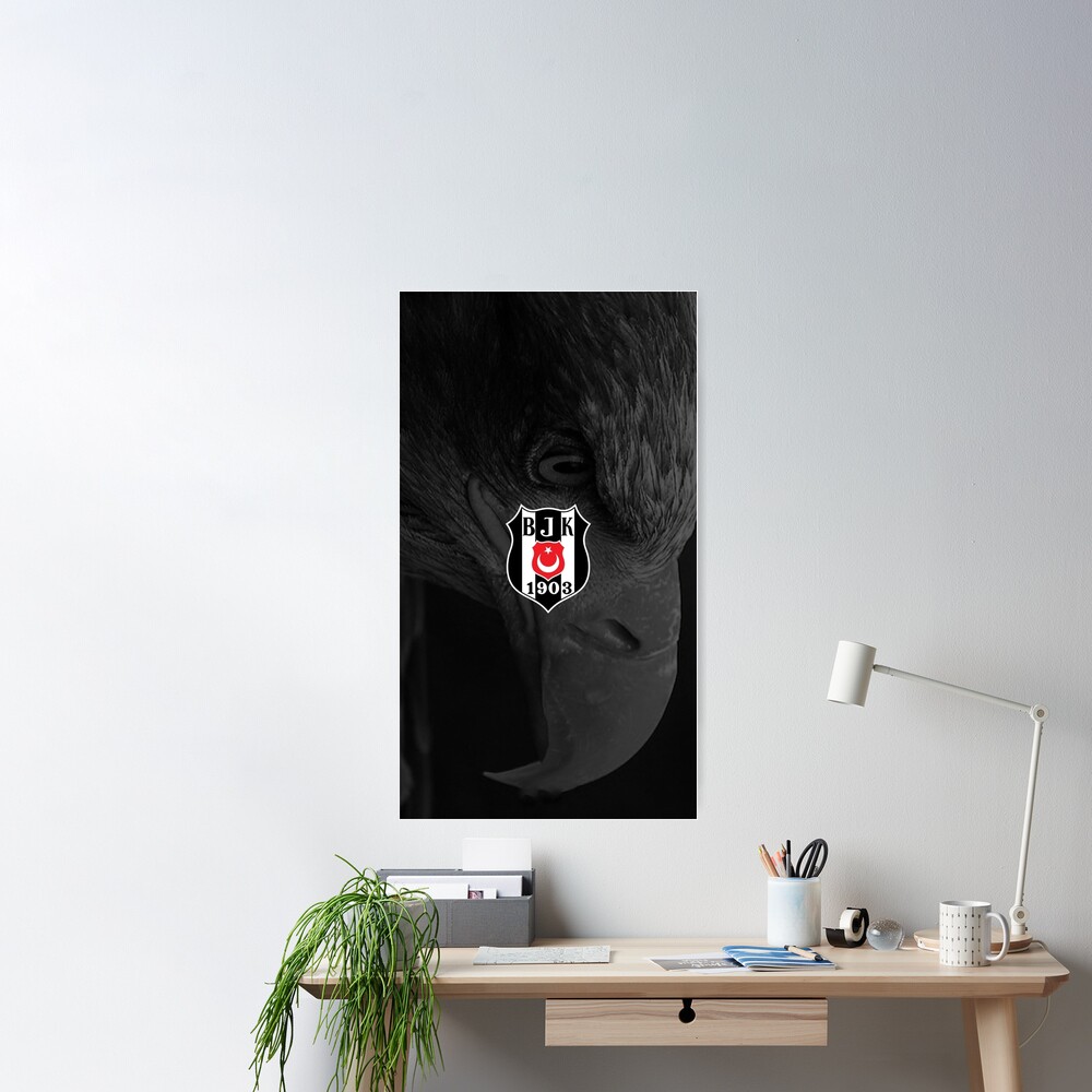 Art Besiktas JK, Beşiktaş, Wallpaper Framed Art Print for Sale by  BasilAdrian