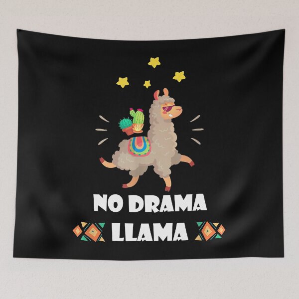 Item preview, No Drama Llama Funny Llama designed and sold by spherevilla.