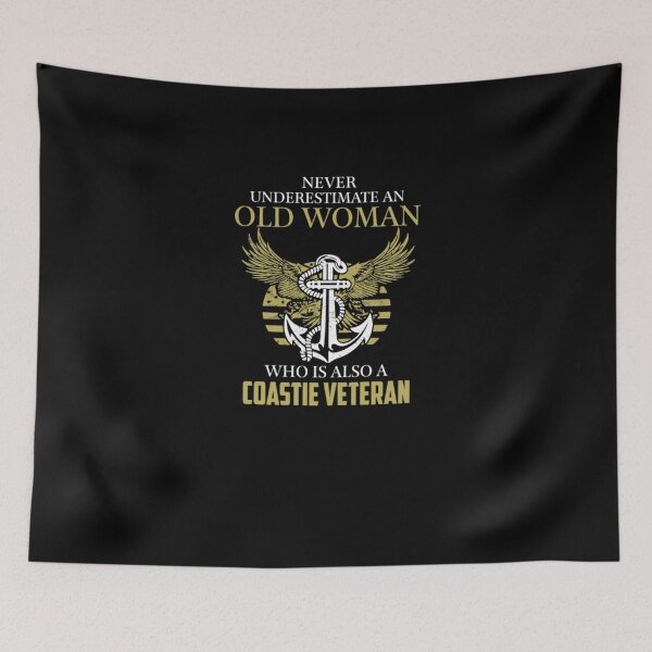 Item preview, Coastie veteran woman  designed and sold by aryagiri.