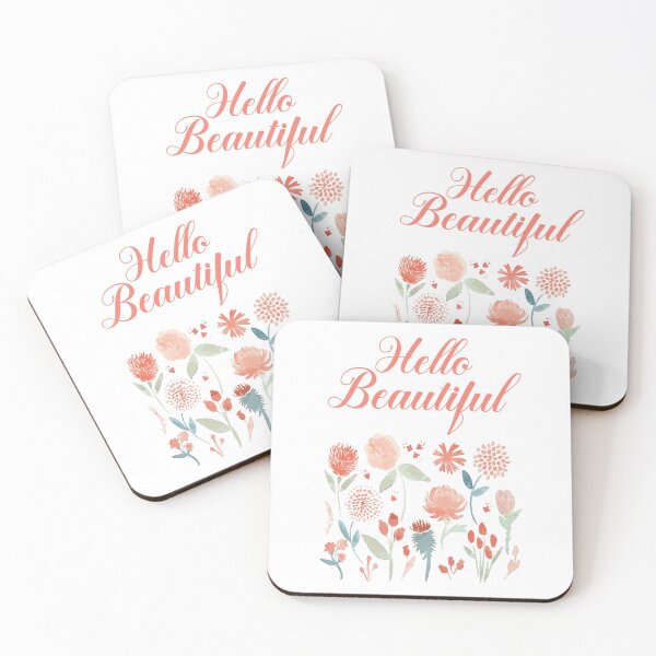 Item preview, Cute Greeting Card - Hello Beautiful designed and sold by DitaNadiaStore.
