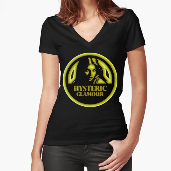 hysteric glamour logo with girl and text Classic T-Shirt